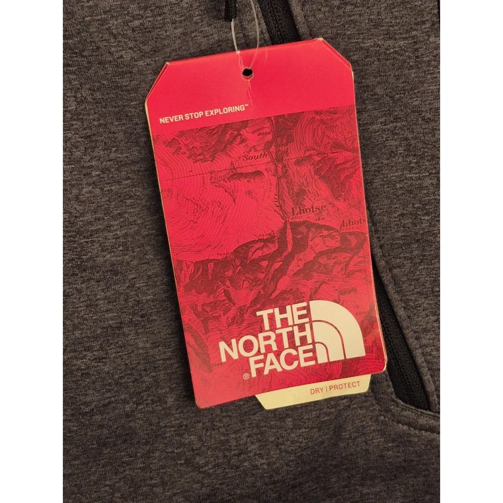 The North Face Mens Ridgewall Softshell Vest Grey Heather VxRail NF0A3LGZ XL NEW